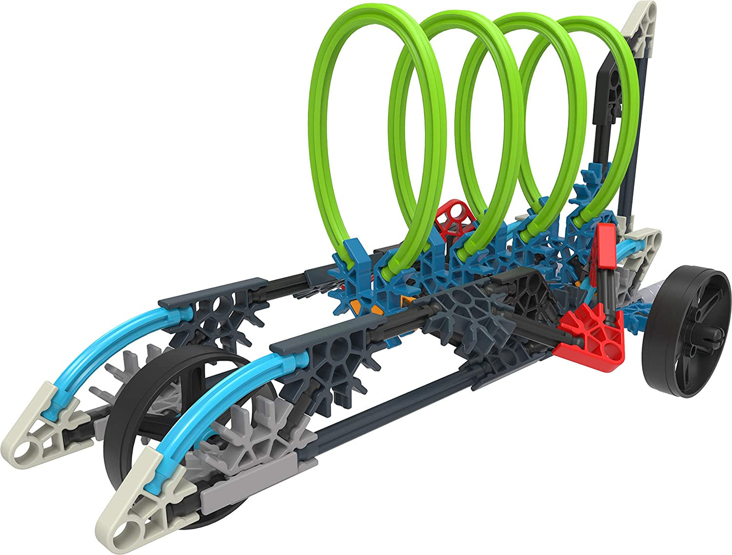 K'NEX 15214 12 Model Rad Rides Building Set, Educational Toys for Boys and Girls, 206 Piece Stem Learning Kit