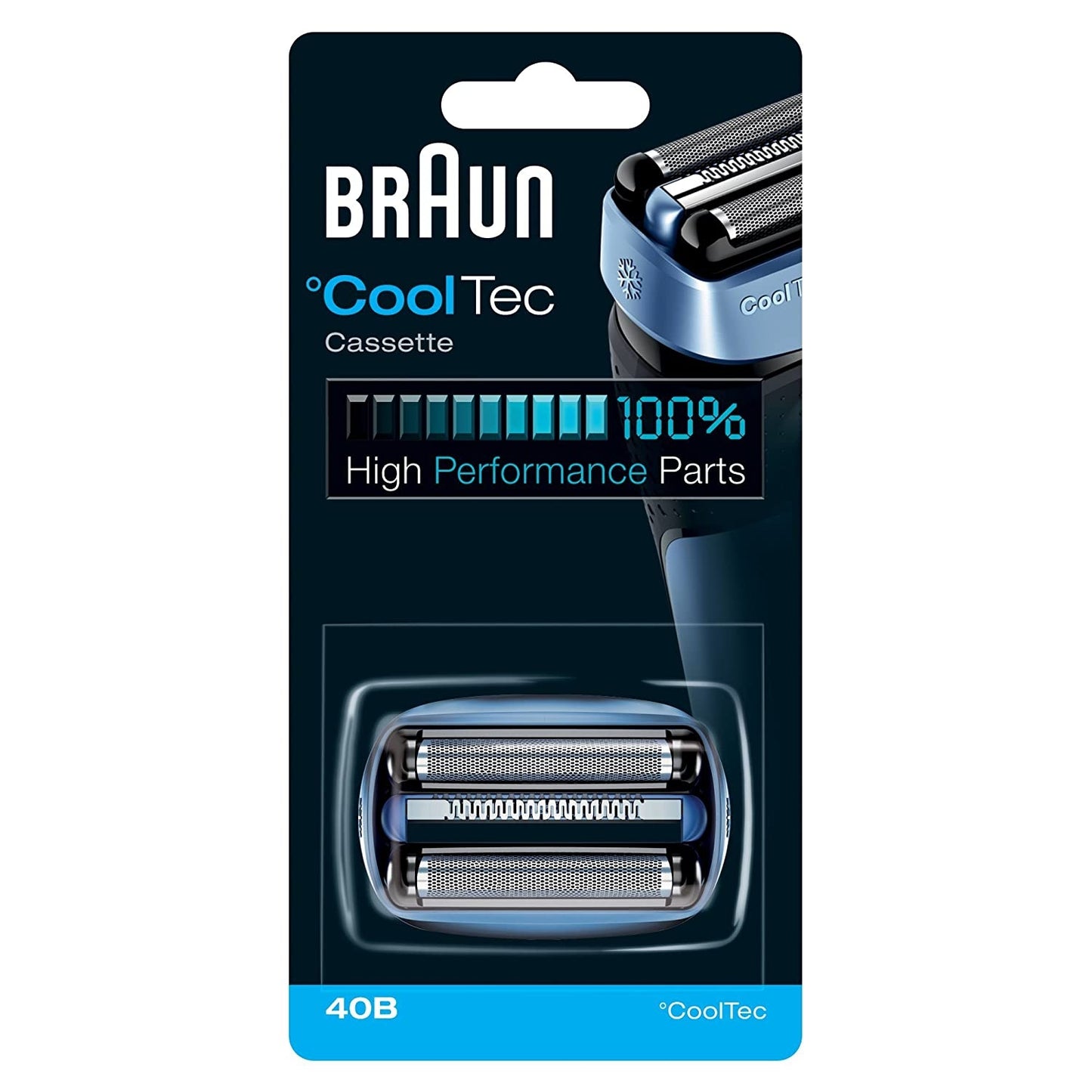 Braun 40B Shaver Series Replacent Razor Head Compatible with Cooltec Shavers