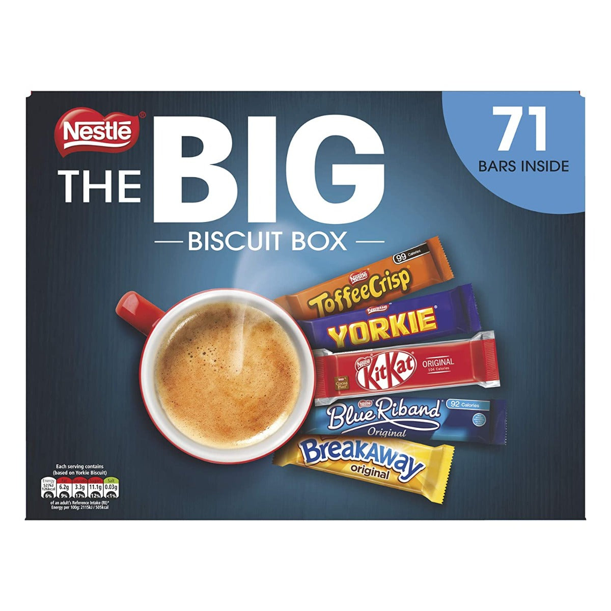 Nestle The Big Biscuit Box 71 Chocolate Biscuit Bars