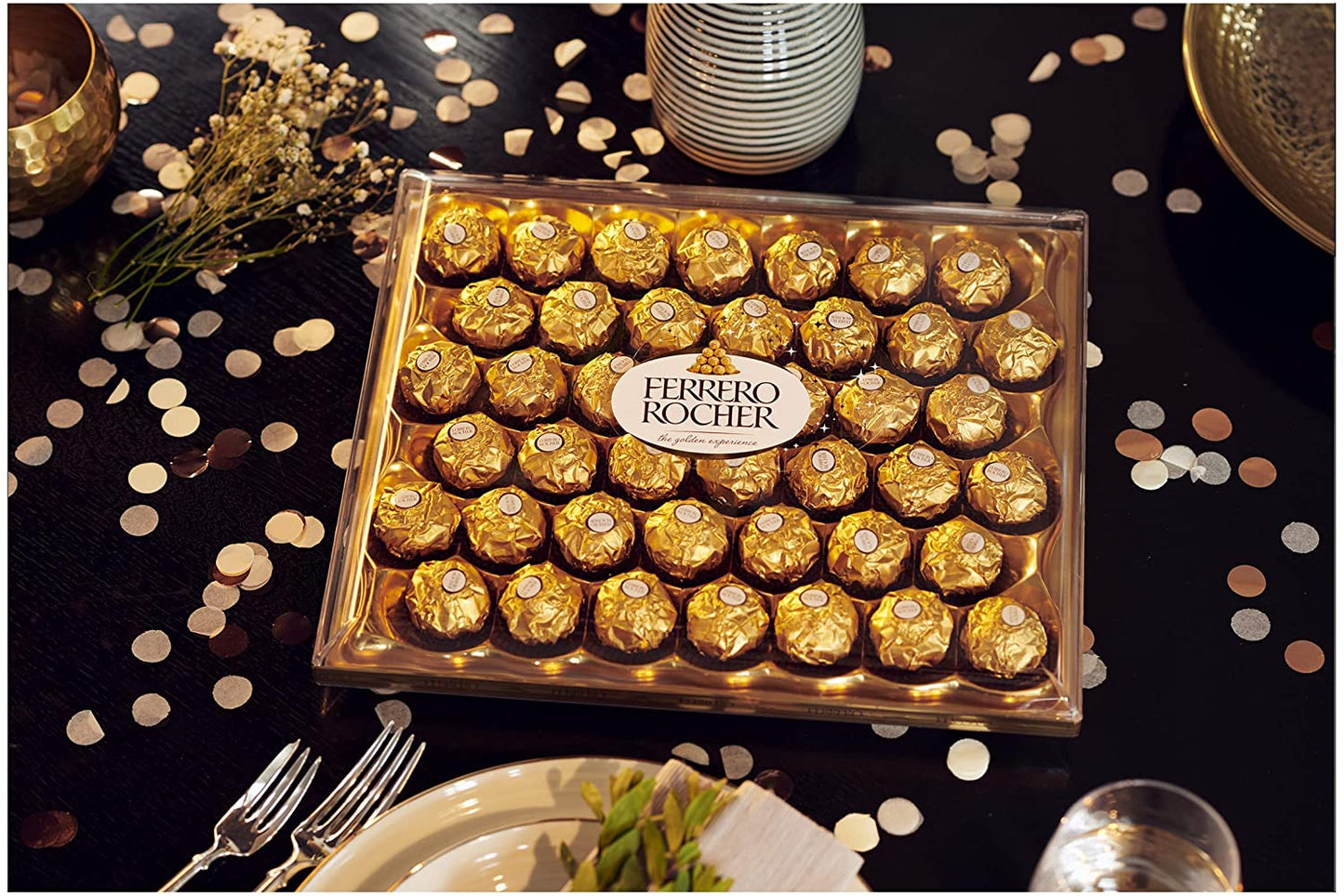 Ferrero Rocher Chocolate Hamper Gifts Box, 525g, 42 Chocolates