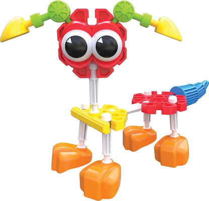 Kid K'Nex Zoo Friends Building Set - 55 Pieces - Ages 3+