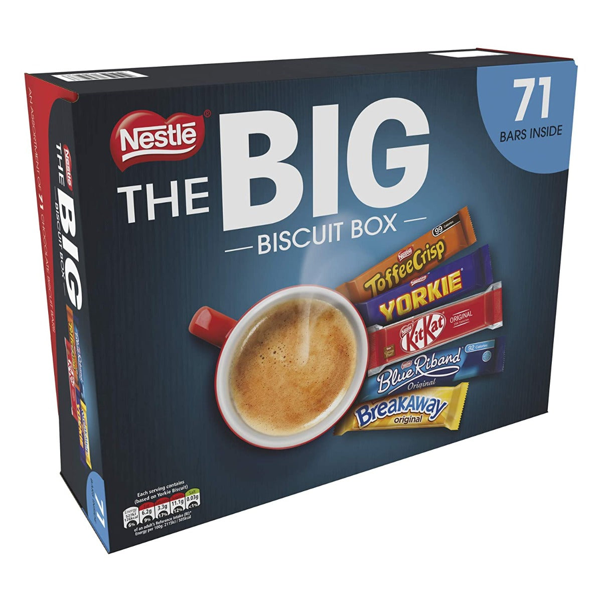 Nestle The Big Biscuit Box 71 Chocolate Biscuit Bars