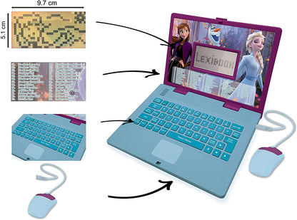 LEX JC598FZI1 Frozen II Bilingual Education Laptop/124 Act
