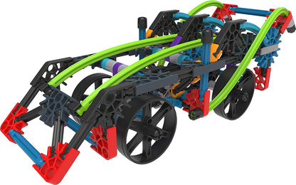K'NEX 15214 12 Model Rad Rides Building Set, Educational Toys for Boys and Girls, 206 Piece Stem Learning Kit