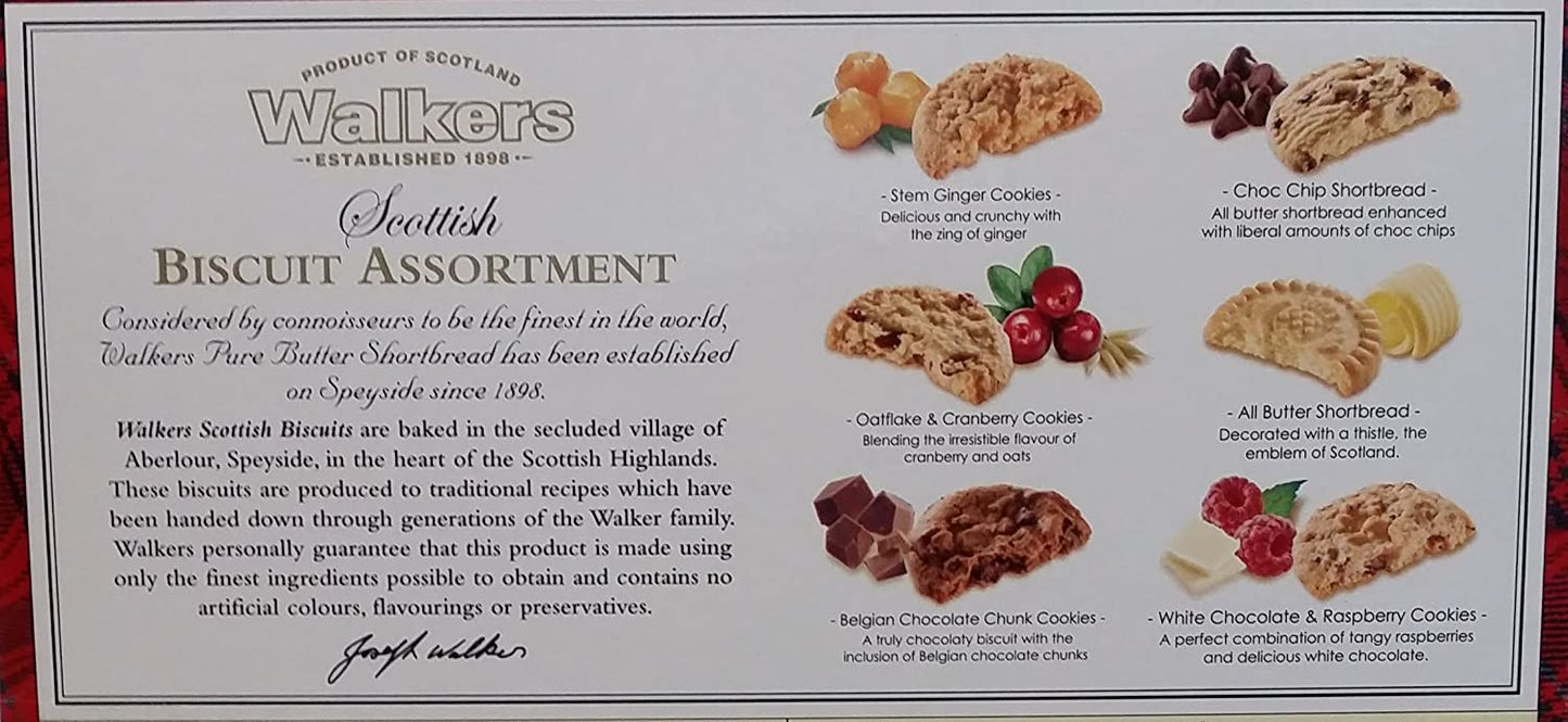 Walkers Scottish Biscuit Assortment, 900g