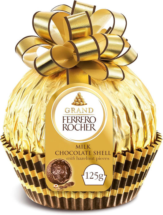 Ferrero Rocher Grand Milk Chocolate Gift 125G product pack
