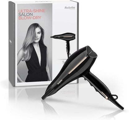 Babyliss Salon Pro 2200W Hair Dryer - Black