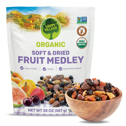 Happy Village Organic Soft&Dried Fruit Medley