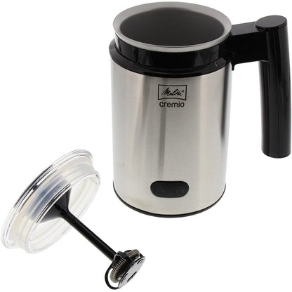 Melitta 6758124 Cremio 2 Milk Frother, Stainless Steel, 450 W
