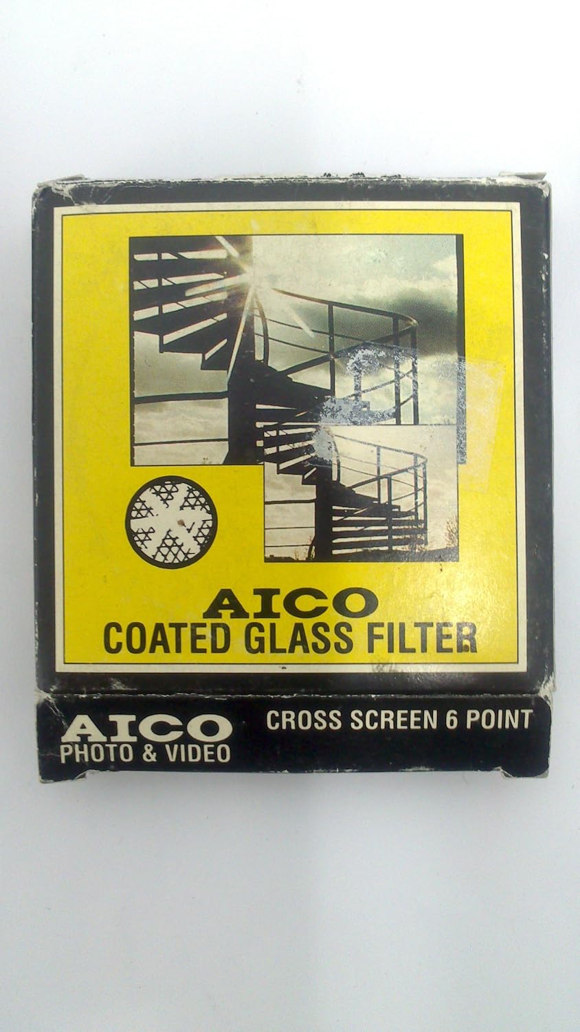 Aico coated glass filter cross screen 6   point