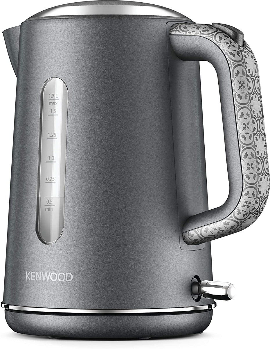Kenwood ZJP05.A0GY Abbey Grey Design Kettle, 1.7L with flip top lid - Slate