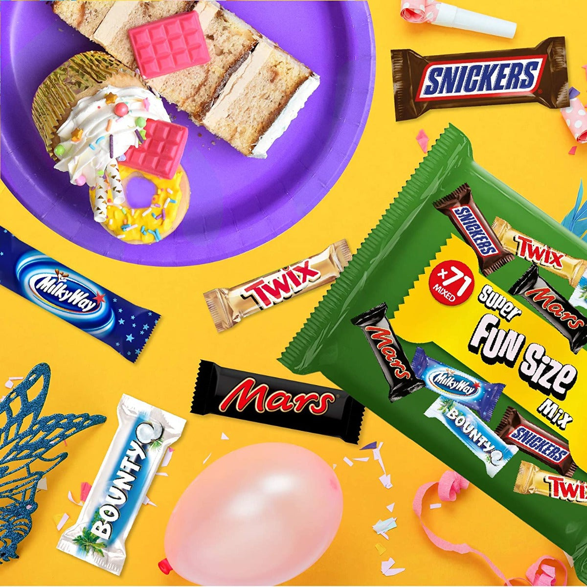 Mars Super Assorted Fun Size Mix Chocolates 71 Bars