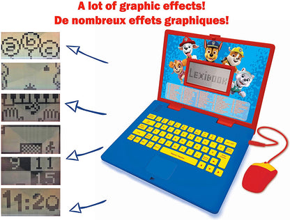 LEX C598PAI1 Paw Patrol Bilingual Educational Laptop