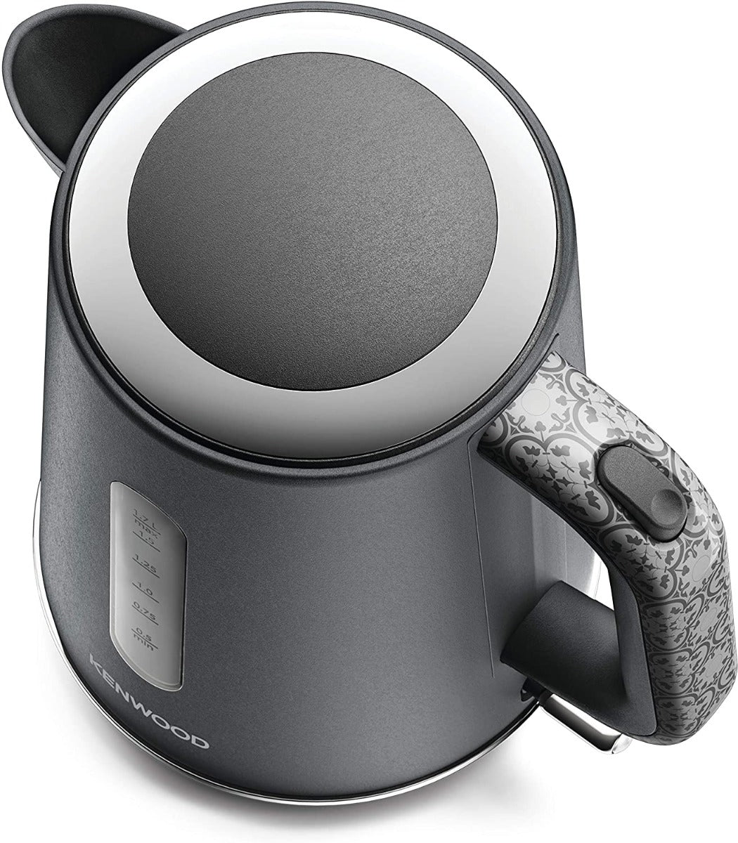Kenwood ZJP05.A0GY Abbey Grey Design Kettle, 1.7L with flip top lid - Slate