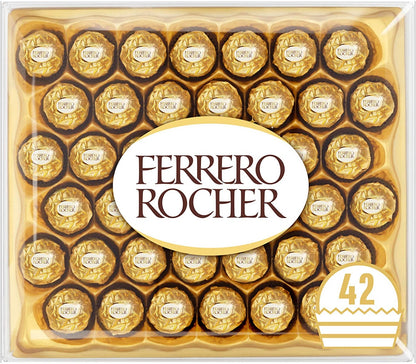 Ferrero Rocher Chocolate Hamper Gifts Box, 525g, 42 Chocolates