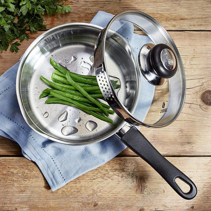 Judge vista J3A1A 3 piece draining saucepan set