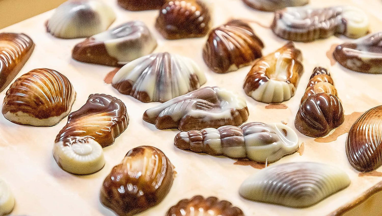 Guylian Artisan Belgian Chocolate Sea Shells Gift Box - 88 Sea Shells - 1000g