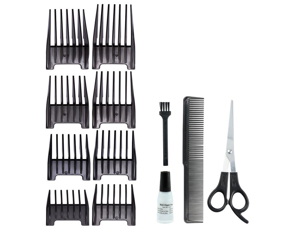 Wahl 9698-417 GroomEase Mens Cord/Cordless LED Hair Clipper Trimmer