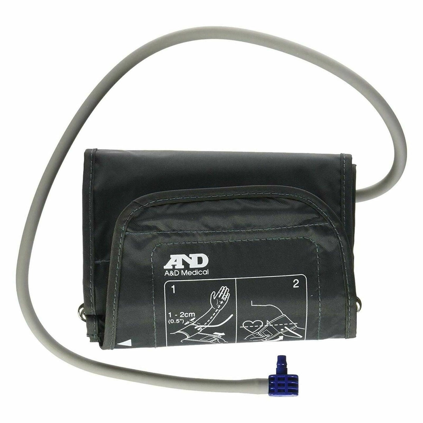 A&d Medical Wide Range 22-42 Cm Blood Pressure Monitor Cuff - Black