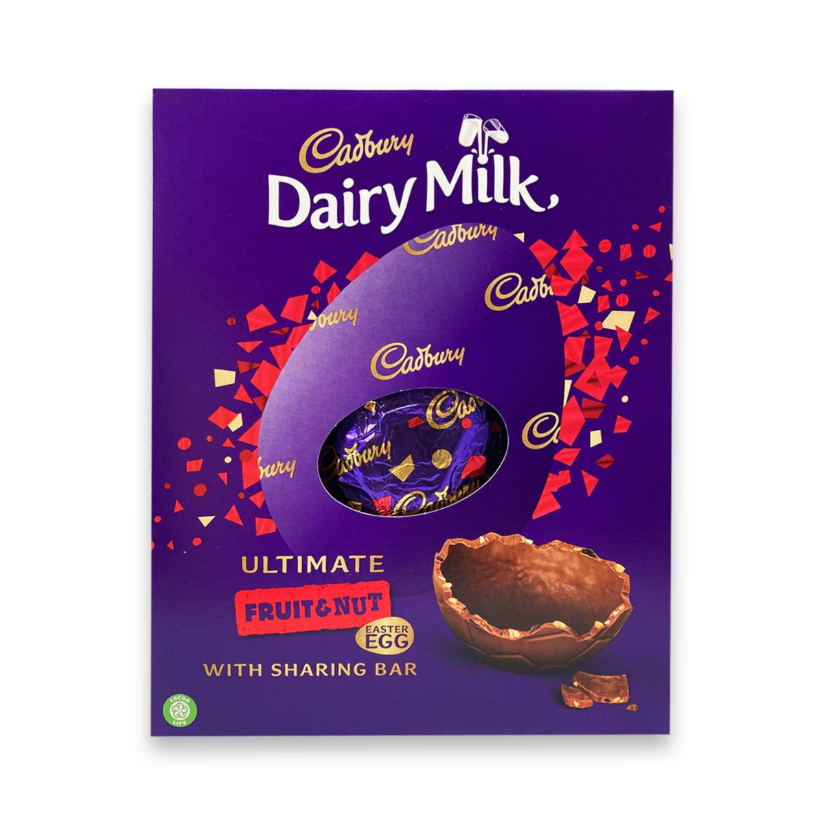 Cadbury Dairy Milk Fruit and Nut Giant Egg 532g