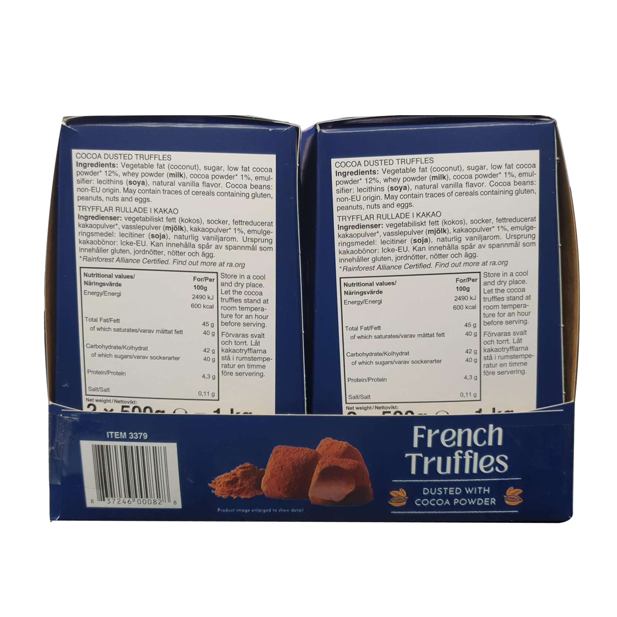 Truffettes De France French Truffles Twin Pack 4x500g