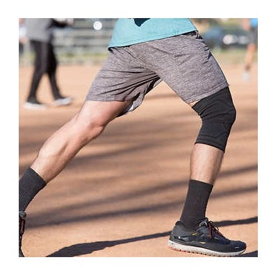 Copper Fit Elite Knee Support Knee Sleeve for Joint Pain and Arthritis Relief L/XL - 2 Pack