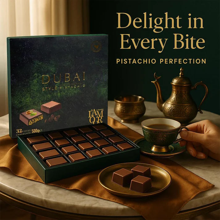Dubai Style Milk Chooclate Kadayif & Pistachio 500g