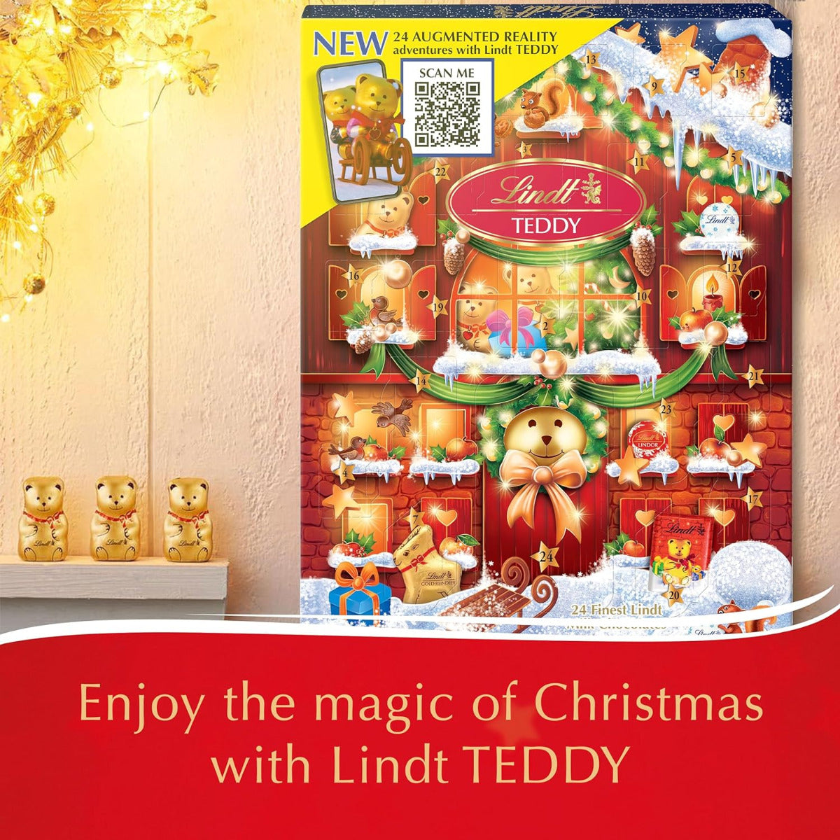 Lindt Teddy Advent AR 250g