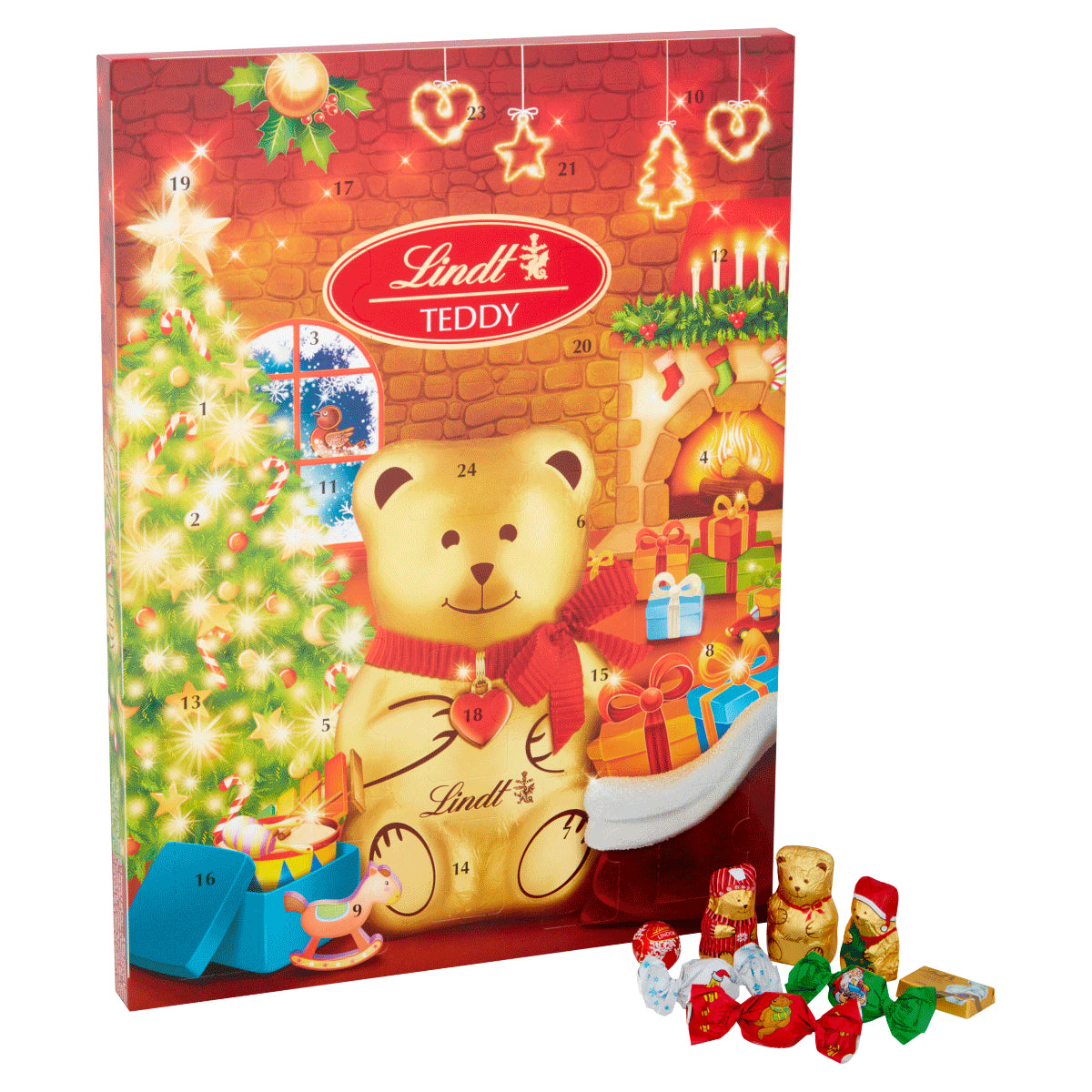 Lindt Gold Teddy Advent Calendar 172g