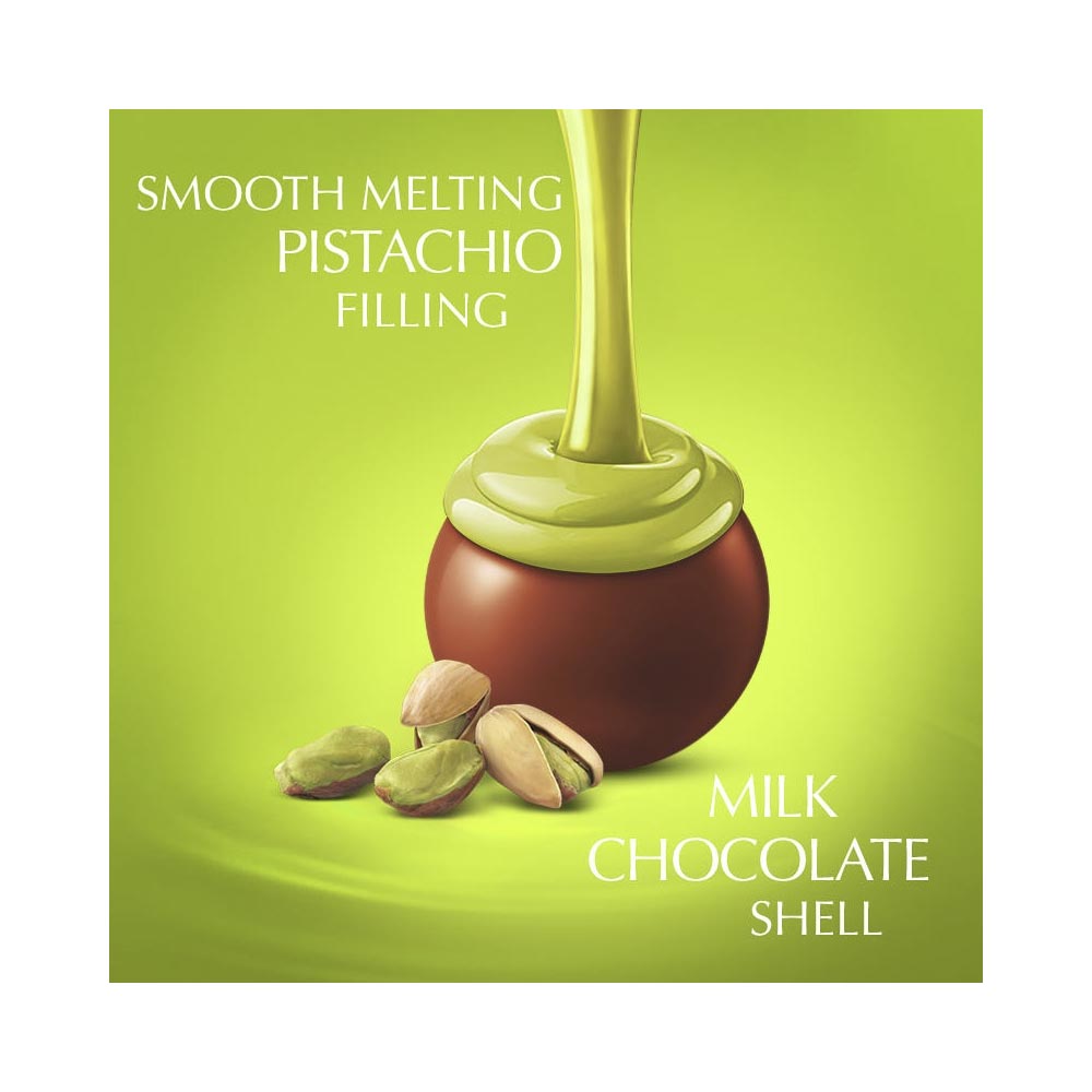 Lindt Lindor Pistachio Milk Chocolate Truffles 200g