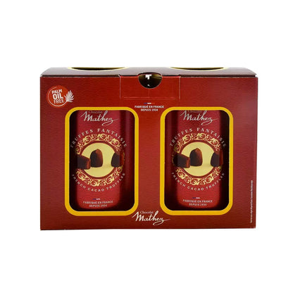 Mathez Cocoa Dusted French Truffles 2 x 500g Tin
