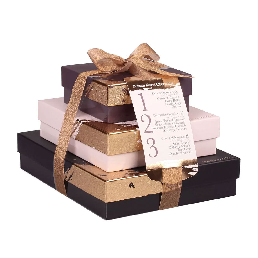 Tower of Treat 3 Box Mixed 390g