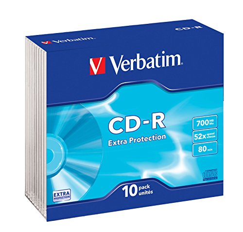 Ver CDR80 52x Slim Case Pk 10- 43415