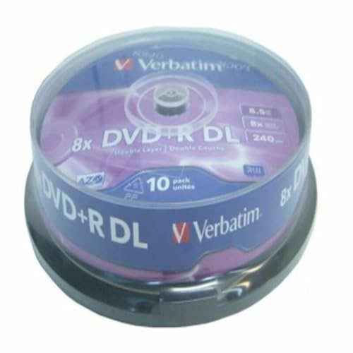 VER DVD+R DL 8.5GB 8x SP 10 - 43666