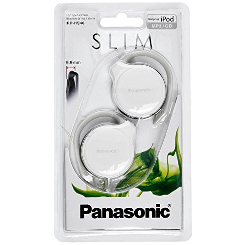 Pan RP-HS46EW - WHITE Slim Headphones