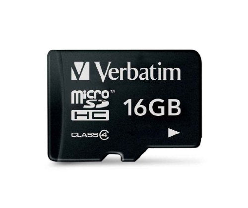 Verbatim mSD Card 16GB Class 4 -  44007