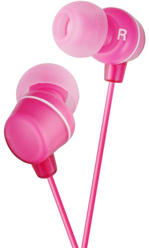 JVC HAFX23-P-E Pink In-Ear Headphones