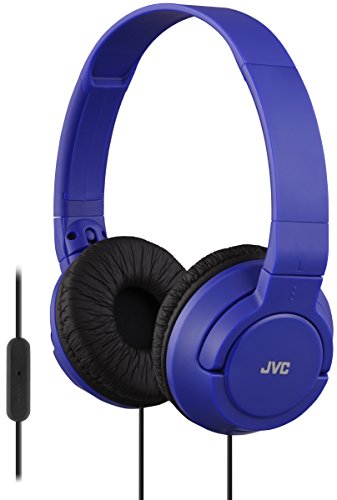 JVC HA-SR185-A Blue On-Ear Headphones