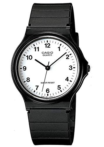 Casio MQ-24-7BLL Mens Watch with White Dial Strap