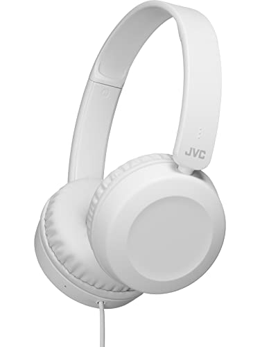 JVC HA-S31M-W-E White Foldable Wired On-Ear Headphones