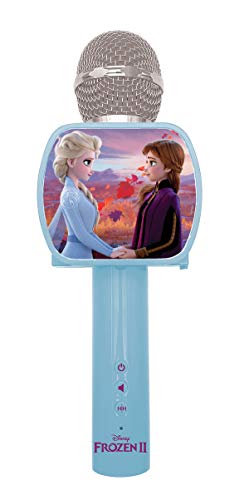 Lexibook Disney Frozen II Wireless Karaoke Mic with Bluetooth