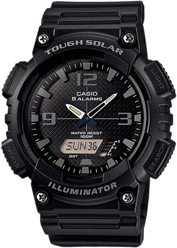 Casio AQS810W-1A2VEF black sports watch