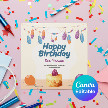 Birthday Greeting Card