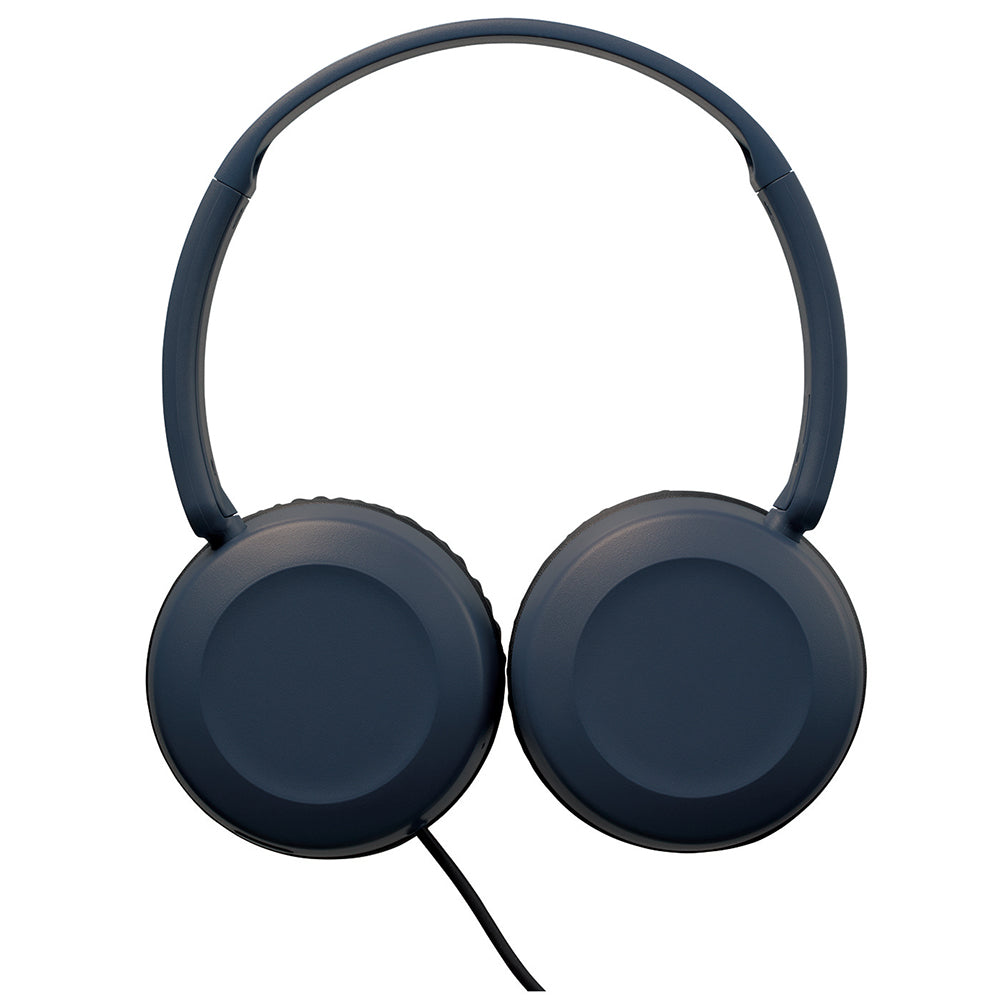 JVC Foldable Headphones with Remote Mic - Blue