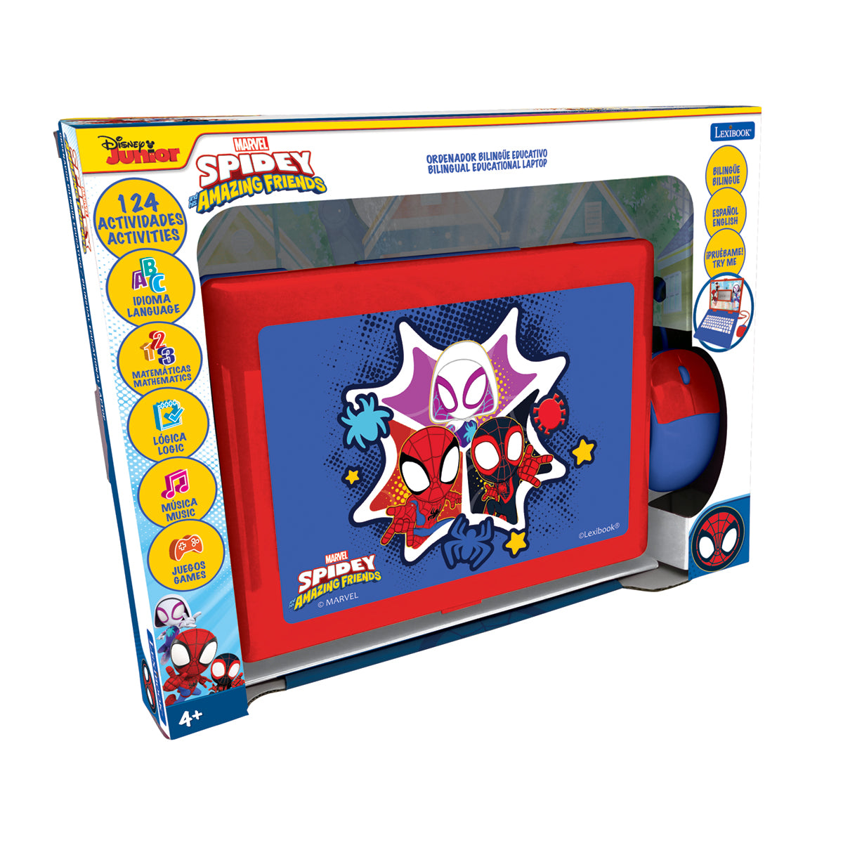 Lexibook Spider-Man Bilingual Educational Laptop