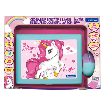 Lexibook Unicorn Bilingual Educational Laptop