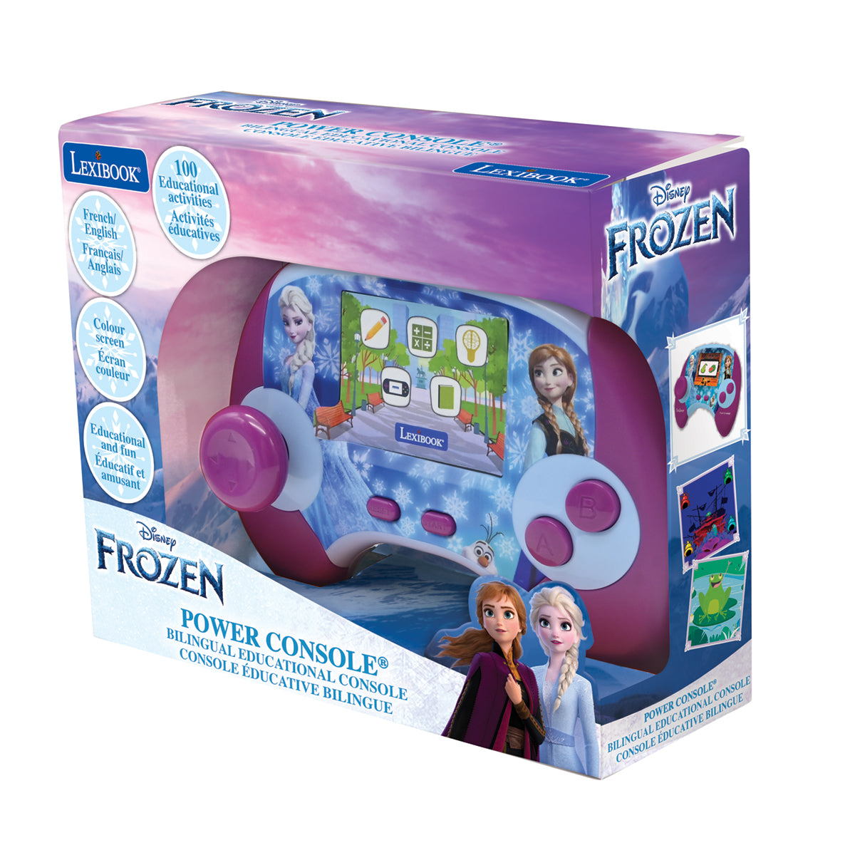 Lexibook Frozen Bilingual Educational Game Console