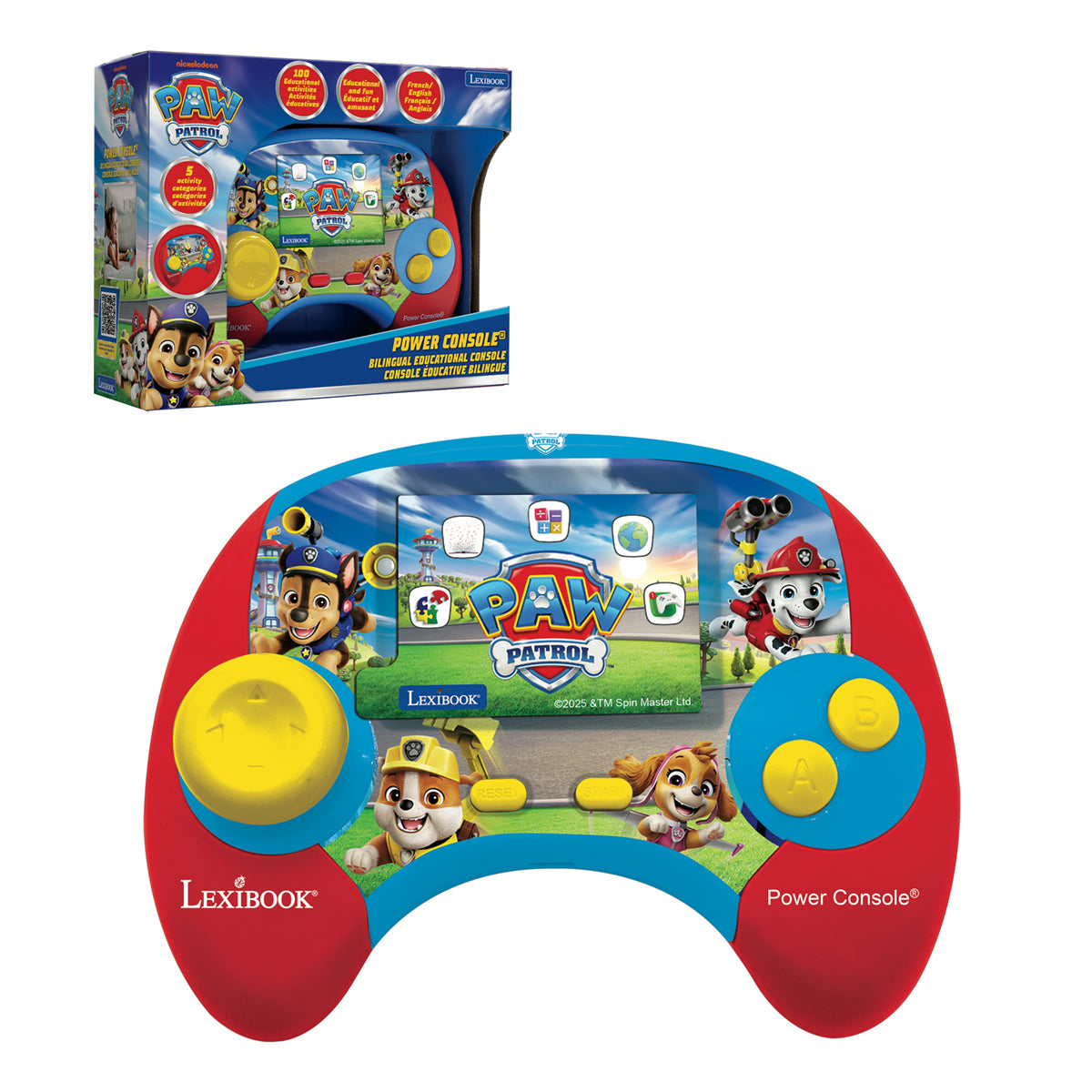 Lexibook Paw Patrol Bilingual Educational Console