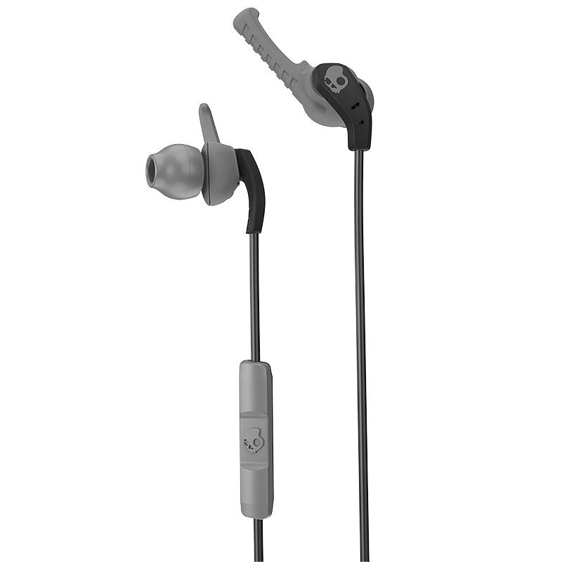 Skullcandy S2WIHX-448 Grey/Black XTplyo In-Ear Sweat Resistant Sport Bud w/Mic