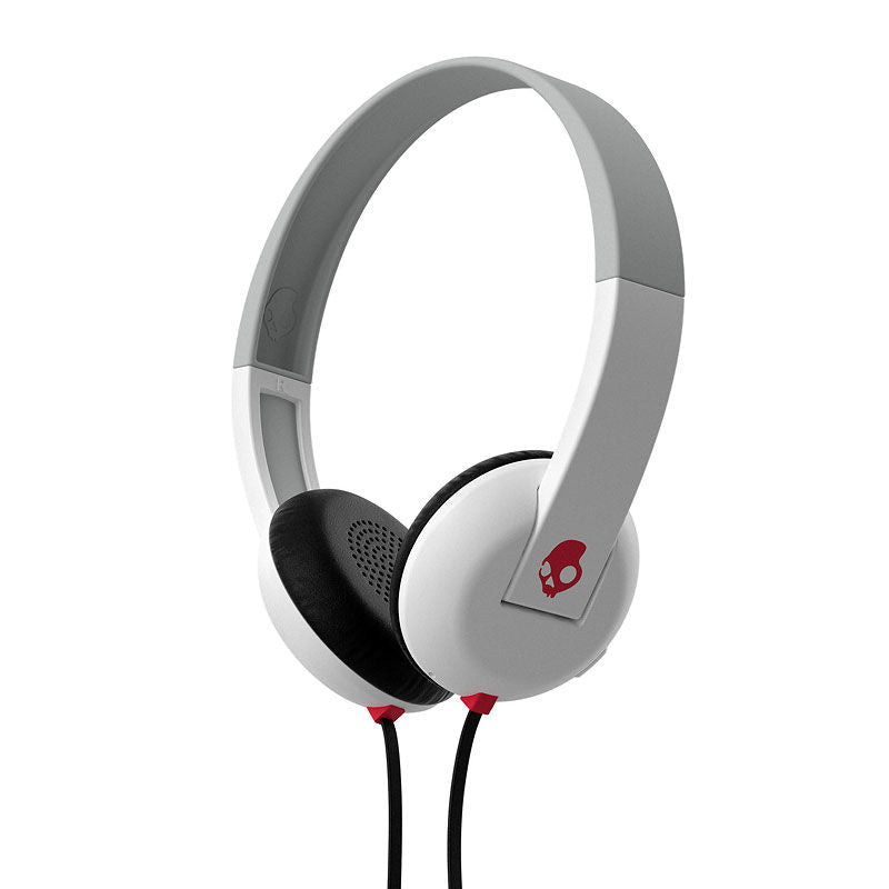 Skullcandy S5URHT-457 WHITE Uproar 2015 On-Ear Headphone with Taptech